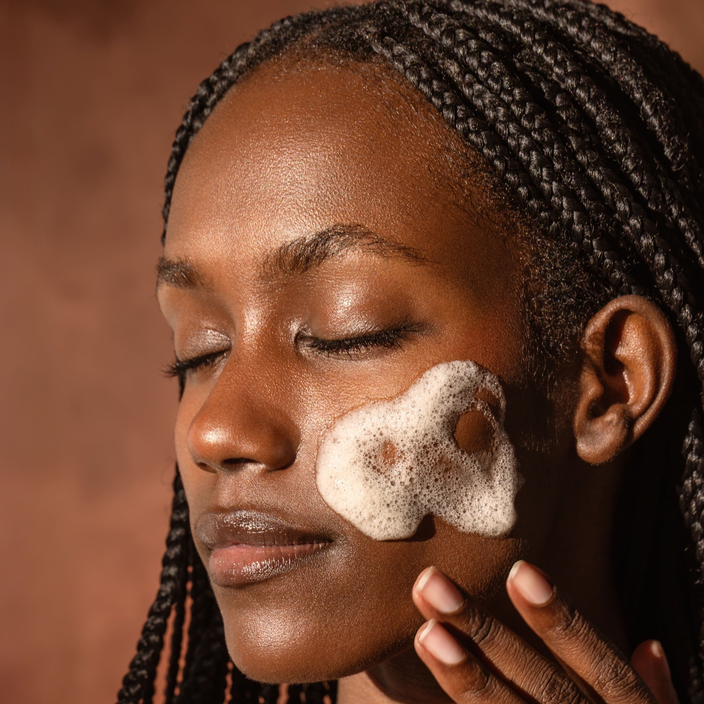 Black Soap With Rose Water+ Ximenia & Aloe Vera